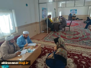 مصاحبه علمی و عملی خادمان فرهنگی حج 1403اهل سنت استانهای گلستان و خراسان شمالی 7