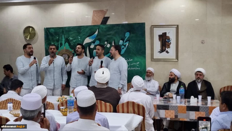 آغاز برنامه‌های انس با قرآن و محافل معرفت برای کاروان‌های اهل سنت در مدینه منوره 4