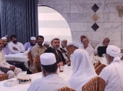 بزرگداشت سالگرد شهادت شهید خدمت آیت‌الله رئیسی و یارانش توسط کاروان‌های اهل سنت در مدینه منوره مدینه منوره
