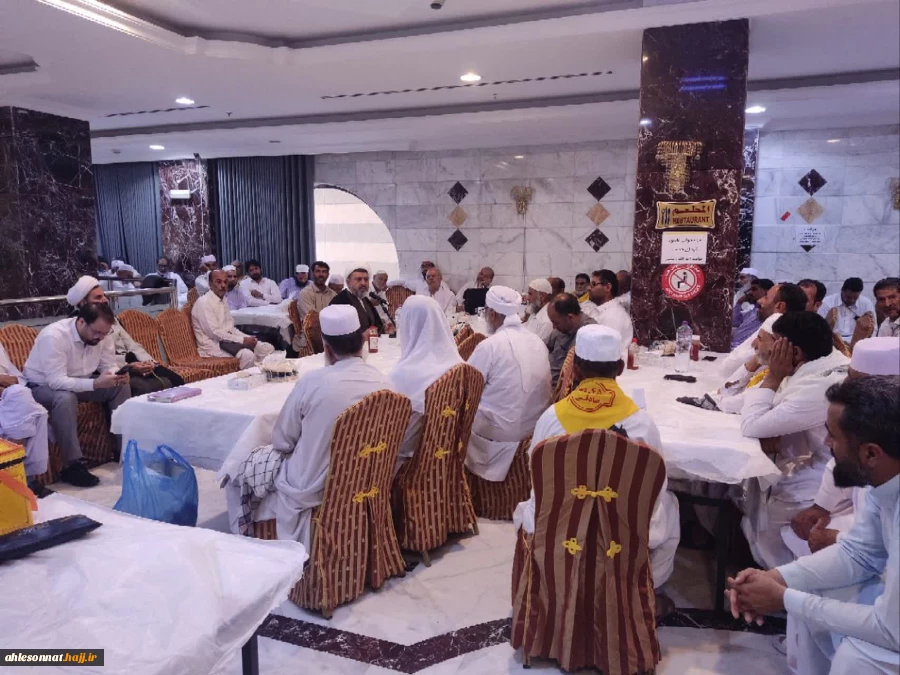 بزرگداشت سالگرد شهادت شهید خدمت آیت‌الله رئیسی و یارانش توسط کاروان‌های اهل سنت در مدینه منوره مدینه منوره 3