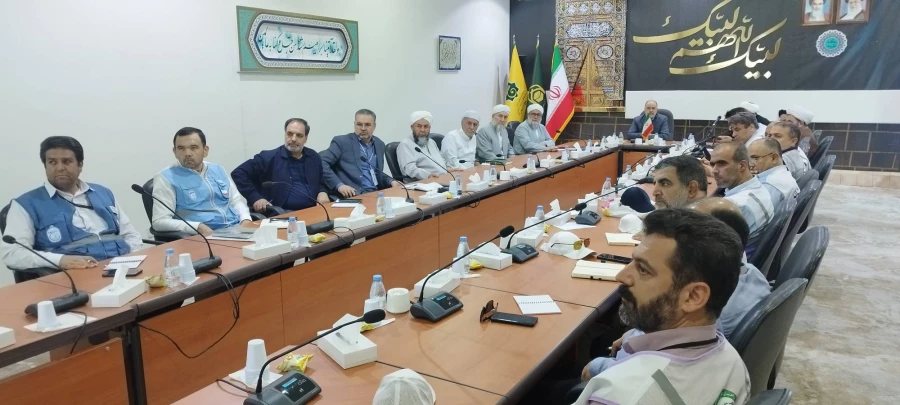 هم‌اندیشی مسئولان اجرایی حج با شورای افتاء اهل سنت برای تسهیل امور زائران در ایام تشریق 3