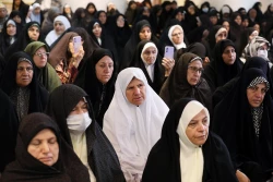 همایش بانوان مقاومت در سرزمین وحی با پیام وحدت و حمایت از غزه برگزار شد 9