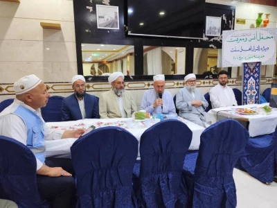 محفل انس و معرفت در هتل منازل الحسن با حضور زایران استان گلستان ۲۹ خرداد ۱۴۰۴