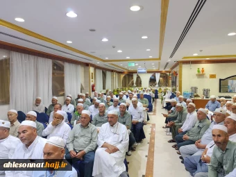 محفل انس و معرفت در هتل منازل الحسن با حضور زایران استان گلستان ۲۹ خرداد ۱۴۰۴ 4