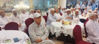 گزارش تصویری/

محفل انس و معرفت ، هتل سبال بلس مدینه منوره ۳۰ خرداد ۱۴۰۴ ،  زائران استان خراسان رضوی 3