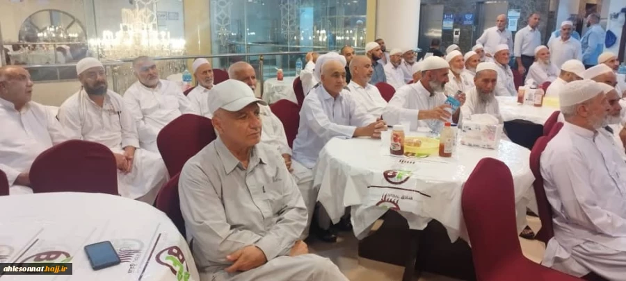 گزارش تصویری/

محفل انس و معرفت ، هتل سبال بلس مدینه منوره ۳۰ خرداد ۱۴۰۴ ،  زائران استان خراسان رضوی 3