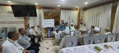 محفل انس و معرفت منازل الزهرا با حضور زایران کاروان استان کردستان ۱ تیر ۱۴۰۴