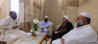 بازدید از نخستین کاروان‌های بلوچ اعزامی به ایران از مرز زمینی و نشست توجیهی با خادمان فرهنگی 4